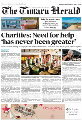 Cover of The Timaru Herald