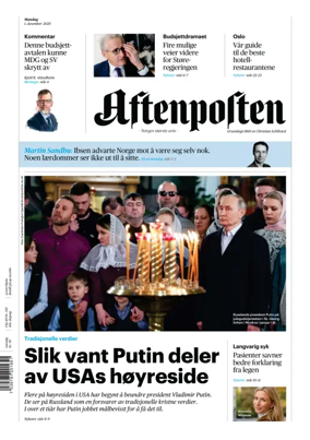 Cover of Aftenposten