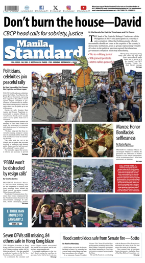 Cover of Manila Standard