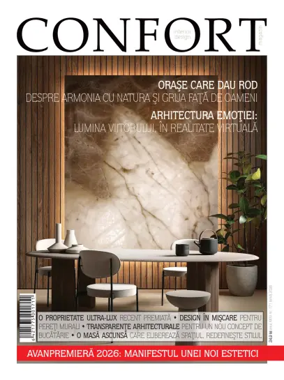 Cover of CONFORT magazin (Romanian)