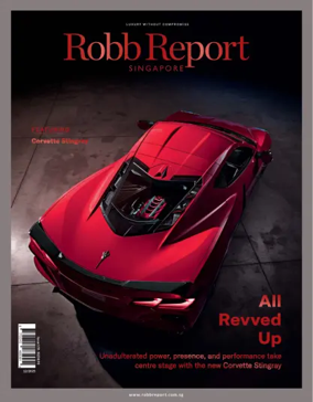 Cover of Robb Report Singapore