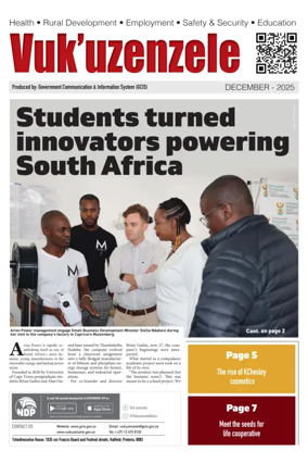 Cover of Vuk'uzenzele