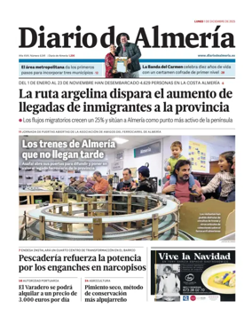 Cover of Diario de Almeria