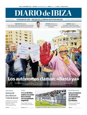 Cover of Diario de Ibiza