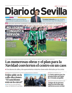 Cover of Diario de Sevilla