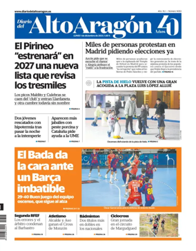 Cover of Diario del Alto Aragón