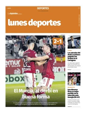 Cover of Lunes Deportes