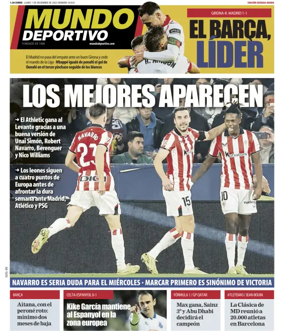 Cover of Mundo Deportivo (Bizkaia-Araba)