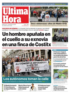 Cover of Ultima Hora