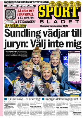 Cover of Sportbladet