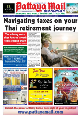 Cover of Pattaya Mail