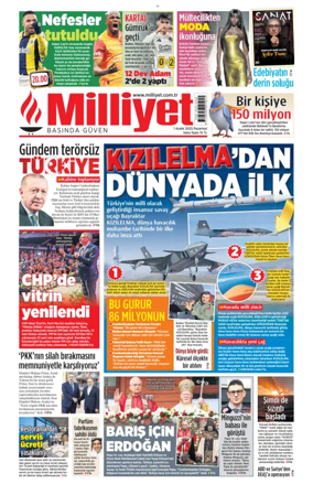 Cover of Milliyet