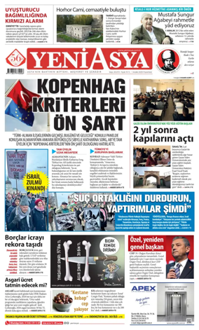 Cover of Yeni Asya