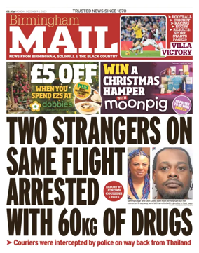 Cover of Birmingham Mail