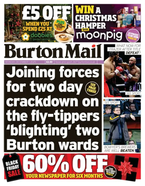 Cover of Burton Mail