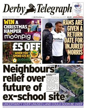 Cover of Derby Telegraph
