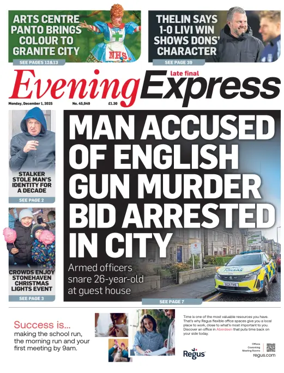 Cover of Evening Express (Extra Edition)