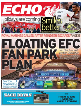 Cover of Liverpool Echo