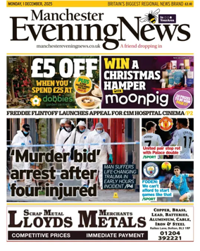 Cover of Manchester Evening News
