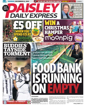 Cover of Paisley Daily Express