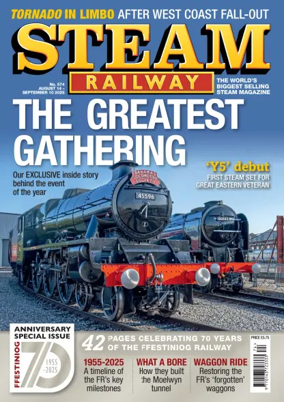 Cover of Steam Railway (UK)