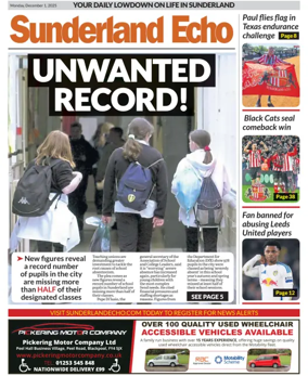Cover of Sunderland Echo