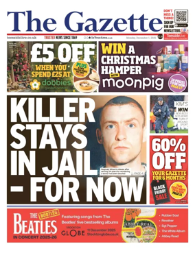 Cover of Teesside Evening Gazette