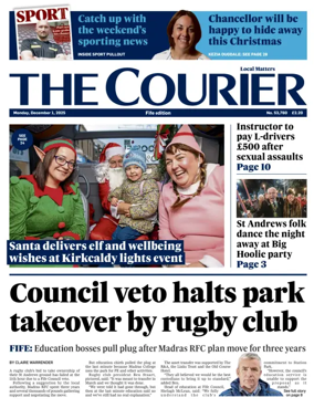Cover of The Courier & Advertiser (Fife Edition)
