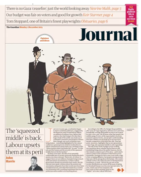 Cover of The Guardian e-paper Journal