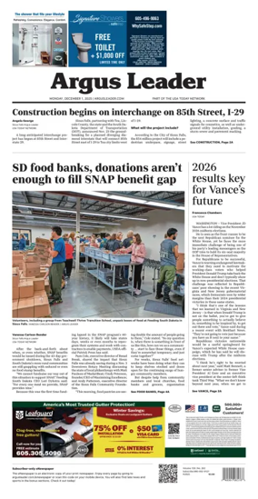 Cover of Argus Leader