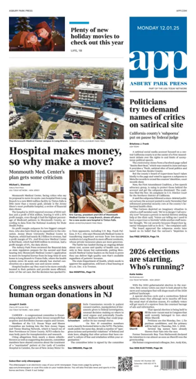 Cover of Asbury Park Press