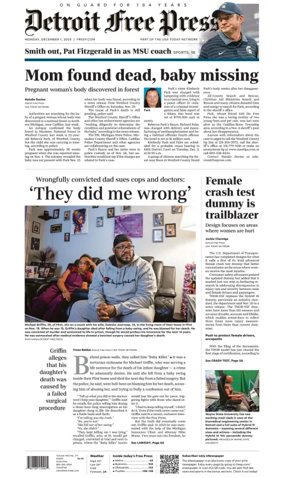 Cover of Detroit Free Press