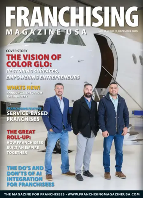 Cover of Franchising Magazine USA
