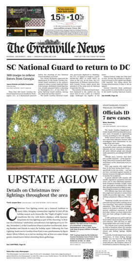 Cover of The Greenville News