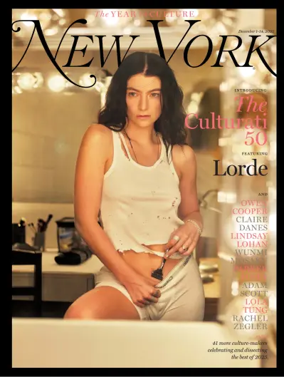 Cover of New York Magazine