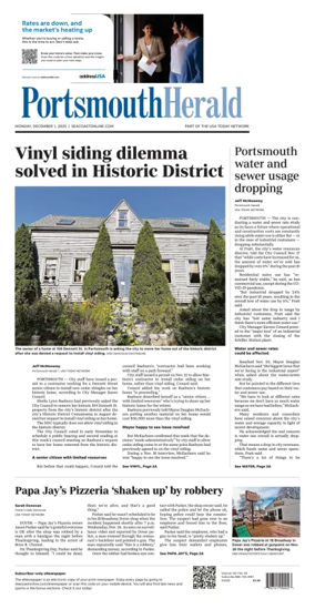 Cover of Portsmouth Herald