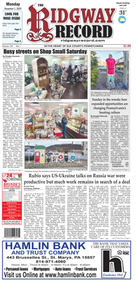 Cover of Ridgway Record