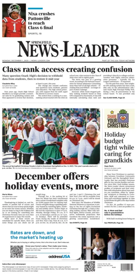 Cover of Springfield News-Leader