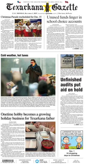 Cover of Texarkana Gazette