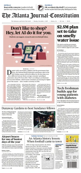 Cover of The Atlanta Journal-Constitution