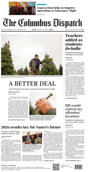 Cover of The Columbus Dispatch