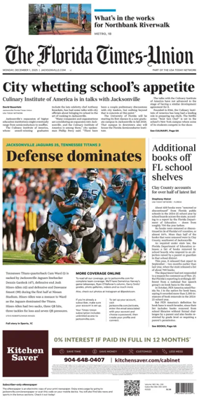 Cover of The Florida Times-Union