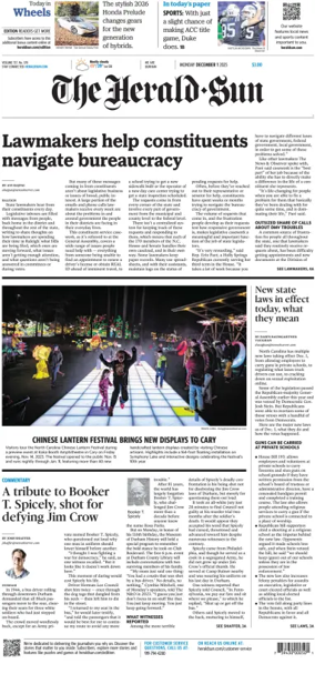 Cover of The Herald Sun