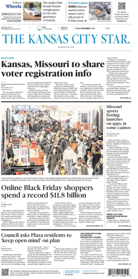 Cover of The Kansas City Star