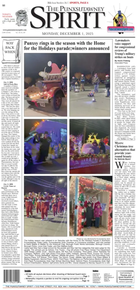 Cover of The Punxsutawney Spirit