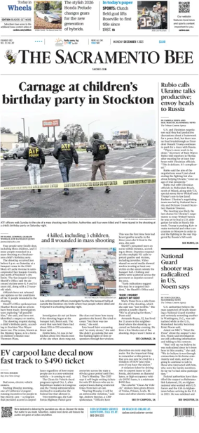 Cover of The Sacramento Bee