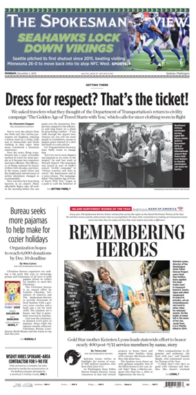 Cover of The Spokesman-Review (Spokane)