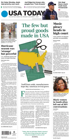 Cover of USA TODAY US Edition