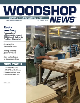 Cover of Woodshop News