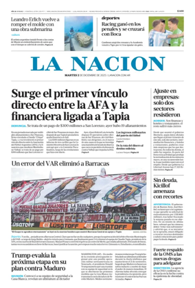 Cover of La Nacion